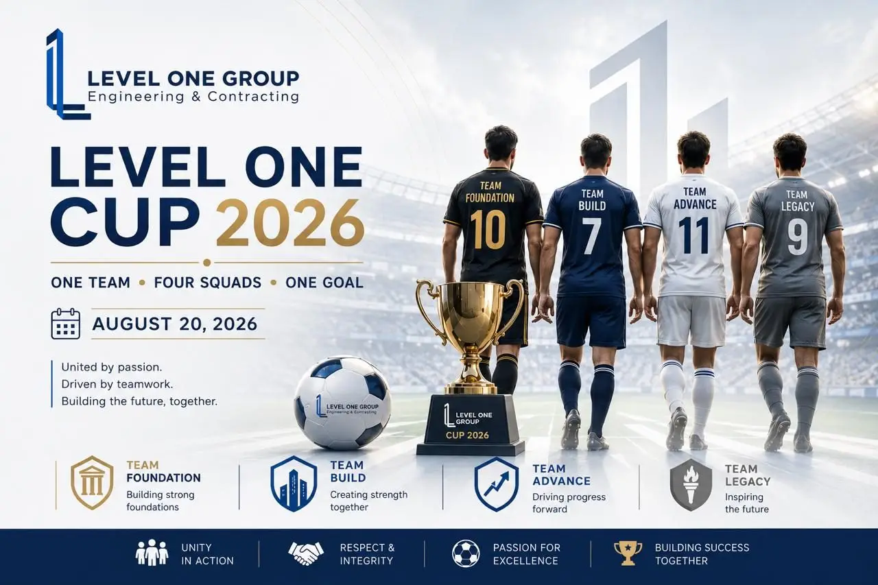 Level One Cup 2026: one team, four squads, one goal. August 20, 2026.